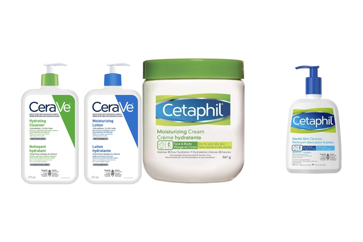 CeraVe vs Cetaphil vs Neutrogena