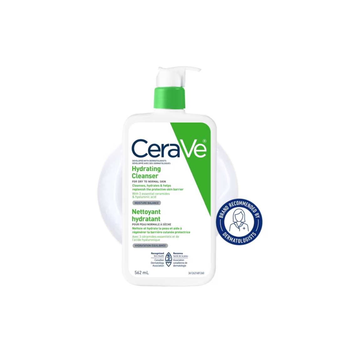 CeraVe Hydrating Cleanse with Ceramides and Hyaluronic Acid
