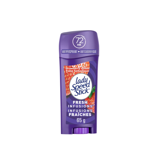 Lady Speed Stick Fresh Infusions  Deodorant for Women, 72 HR Sweat & Odor Protection, Invisible Dry 65g