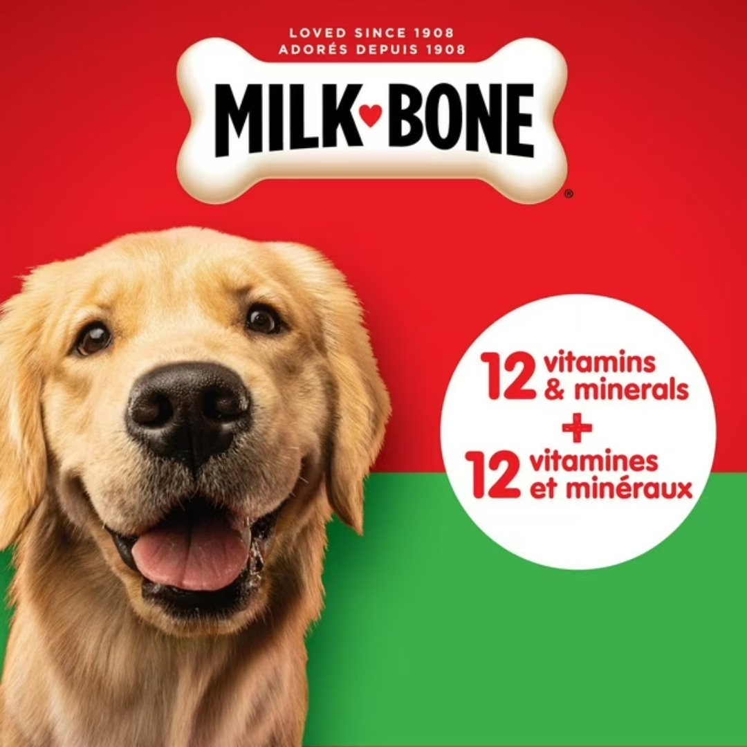 Milk-Bone Original Crunchy Biscuit Dog Treats, Large, 900g-2kg