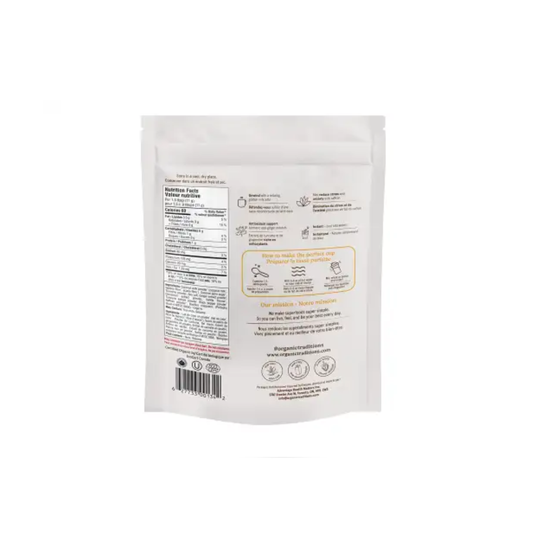 Organic Traditions Organic Turmeric Latte With Saffron And Probiotics 150g