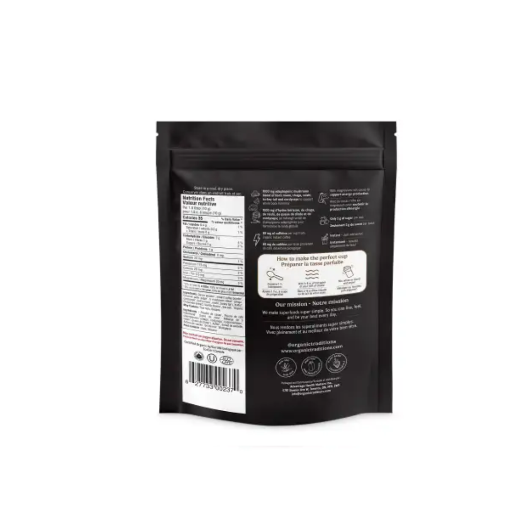 Organic Traditions Mushroom Coffee Mocha 100g