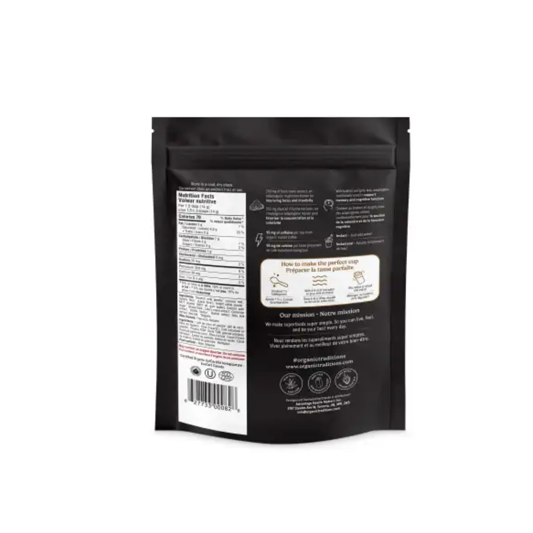 Organic Traditions Focus Fuel Coffee 140g 