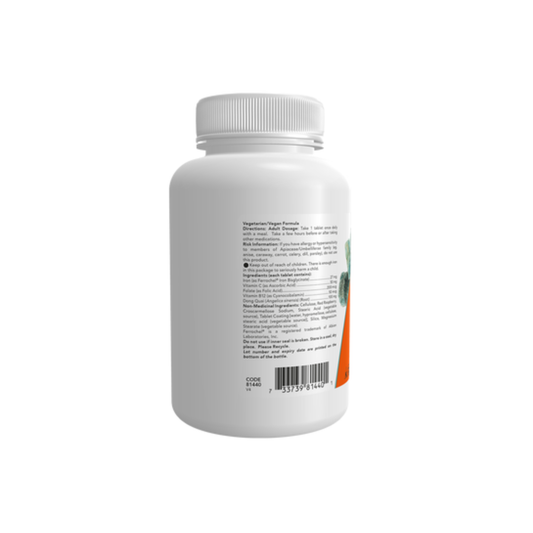 NOW Iron Complex 100 Tablets