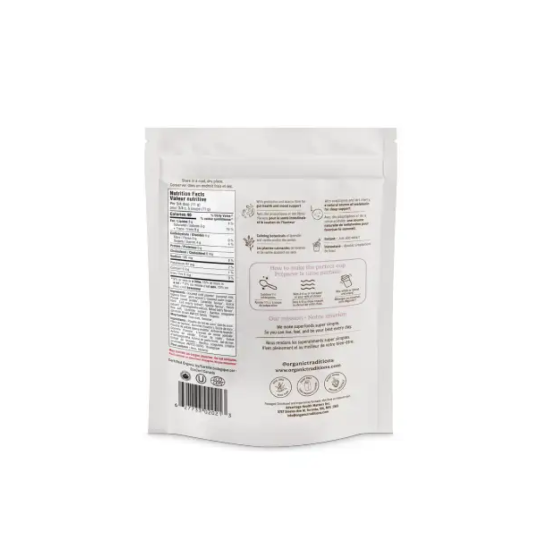 Organic Traditions Lavender Latte 150g