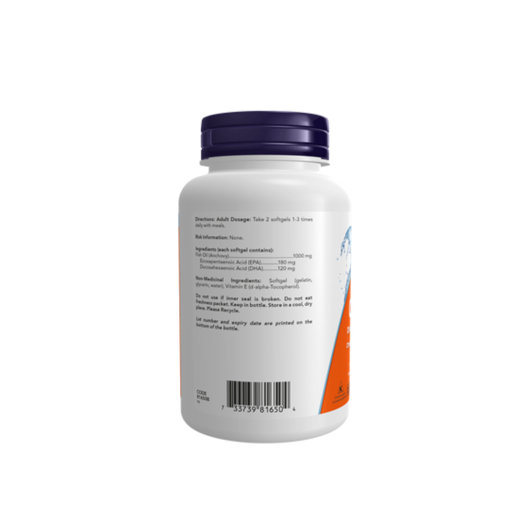 NOW Omega-3 100 Softgels