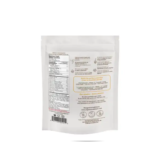 Organic Traditions Supergreens Original With Turmeric 100g