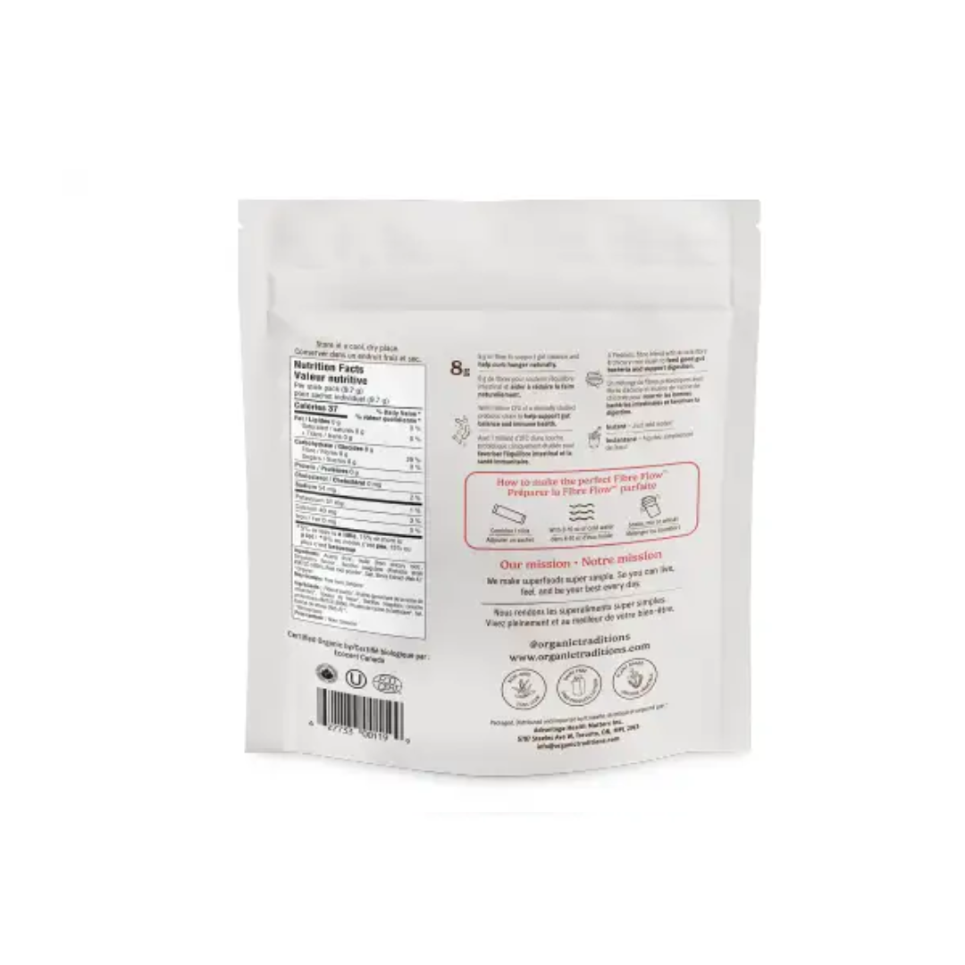 Organic Traditions Fibre Flow Strawberry 116g