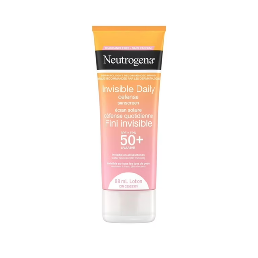 Neutrogena Invisible Daily Defense Sunscreen Lotion SPF 50+ 88 mL