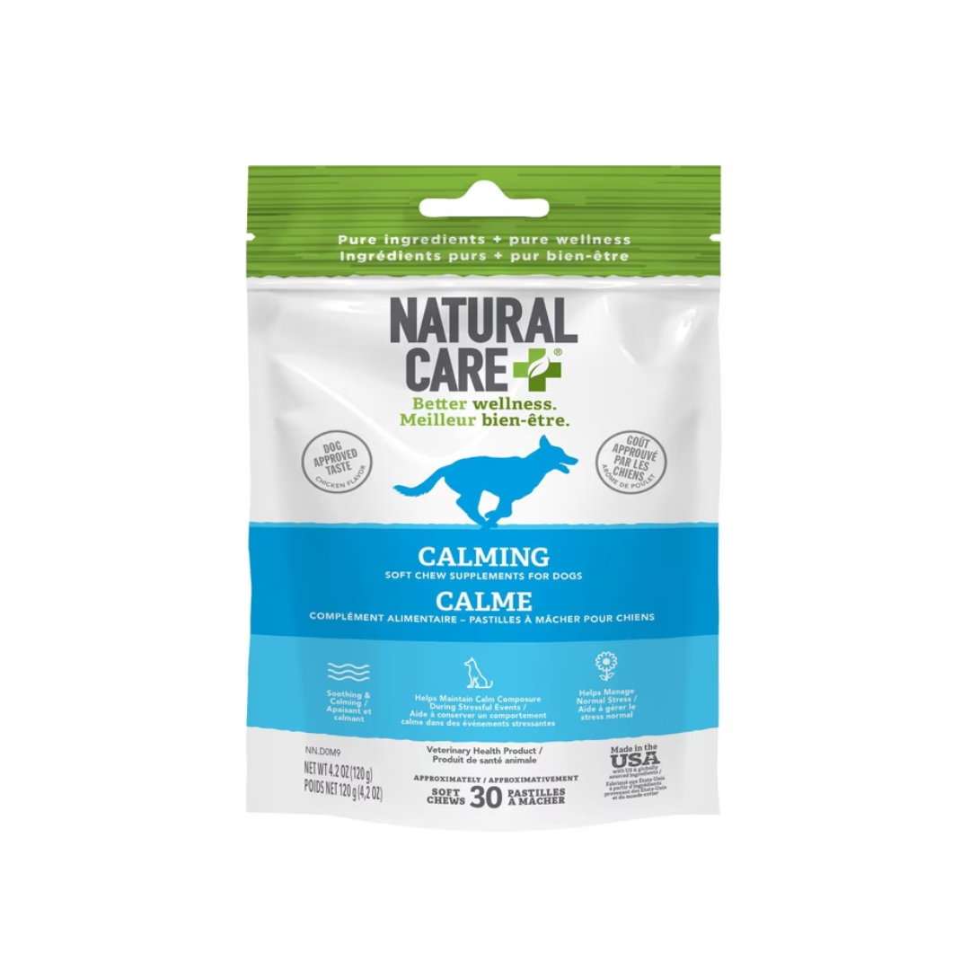 Natural Care Calming Chicken Daily Chews Dog Supplement 30 soft chews