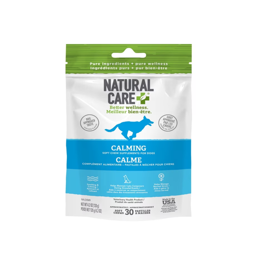 Natural Care Calming Chicken Daily Chews Dog Supplement 30 soft chews