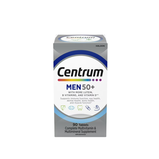 Centrum Men 50+ Multivitamin and Multimineral Supplement Tablets