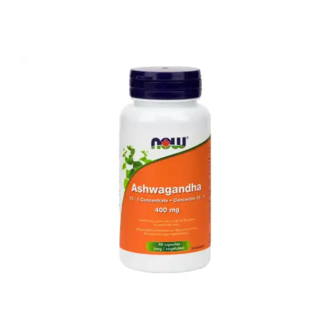 Now Ashwagandha Extract 400mg 90 Veggie Caps