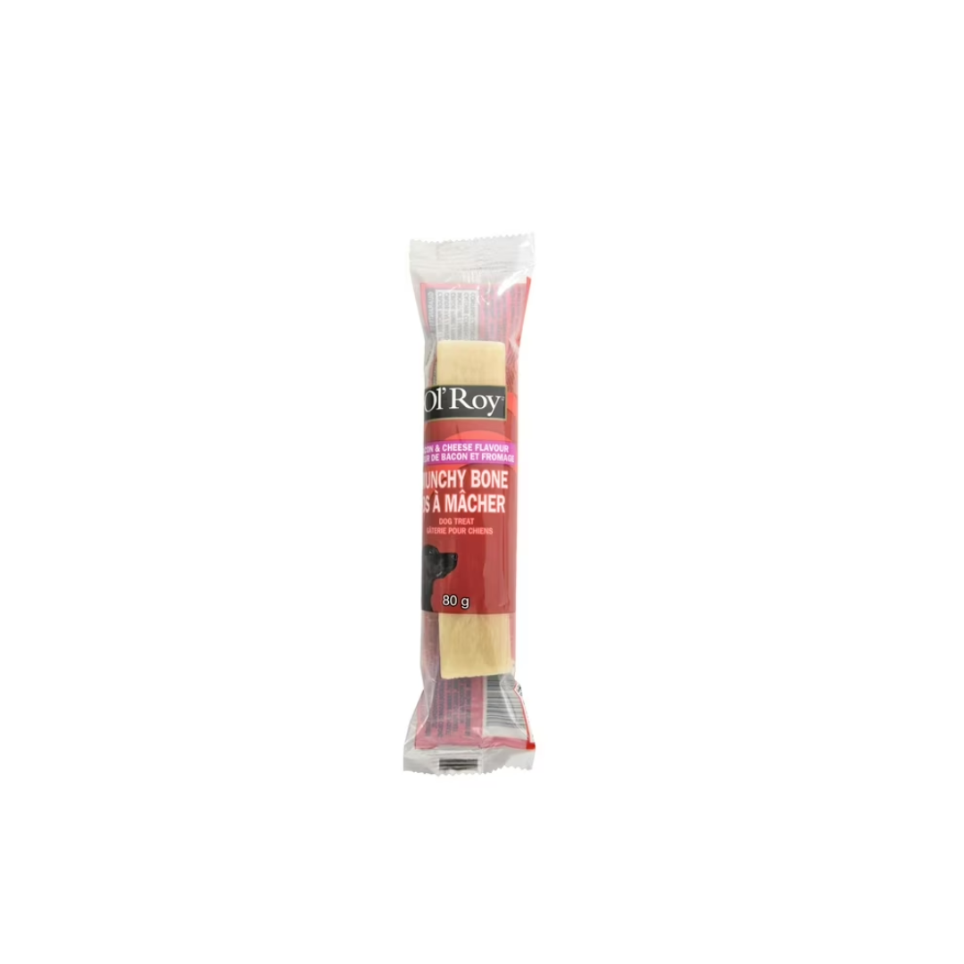 Ol' Roy Munchy Bone Bacon & Cheese Flavour