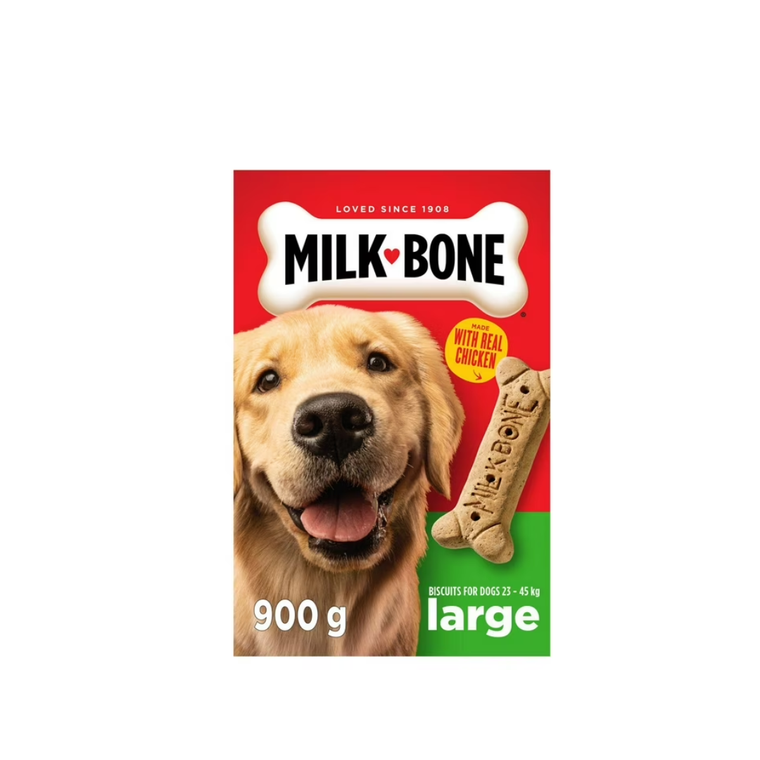 Milk-Bone Original Crunchy Biscuit Dog Treats, Large, 900g-2kg