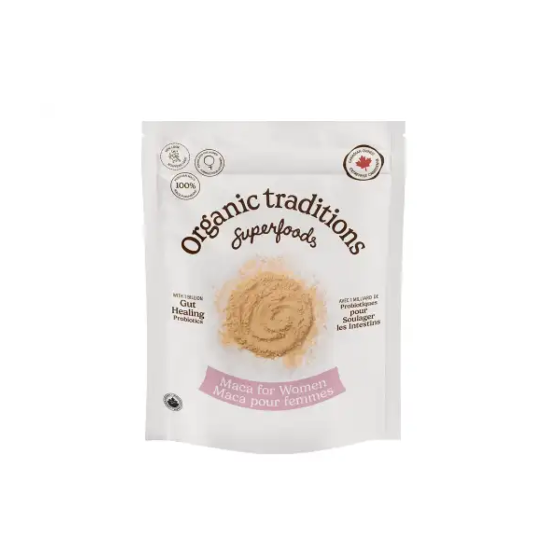 Organic Traditions Maca For Women With Probiotics 150g