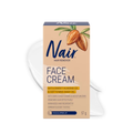 Nair Hair Removal Cream for Face & Upper Lip with Sweet Almond Oil and Baby Oil, 57g