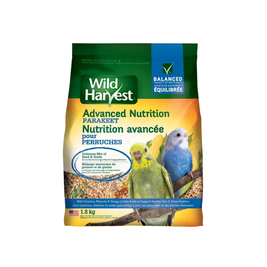 Wild Harvest Advanced Nutrition Parakeet Bird Food, 1.8kg