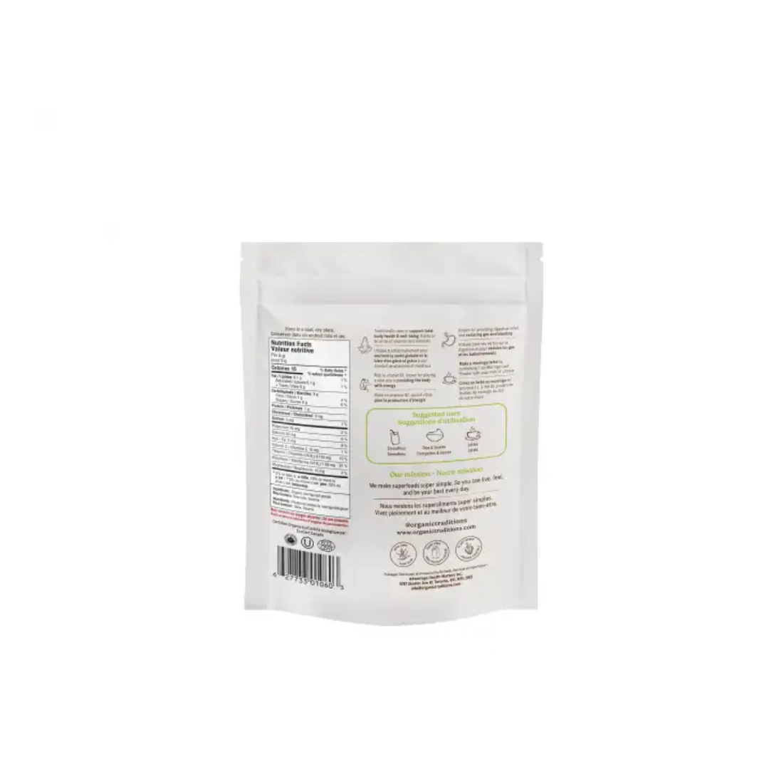 Organic Traditions Matcha Latte With Probiotics 150g