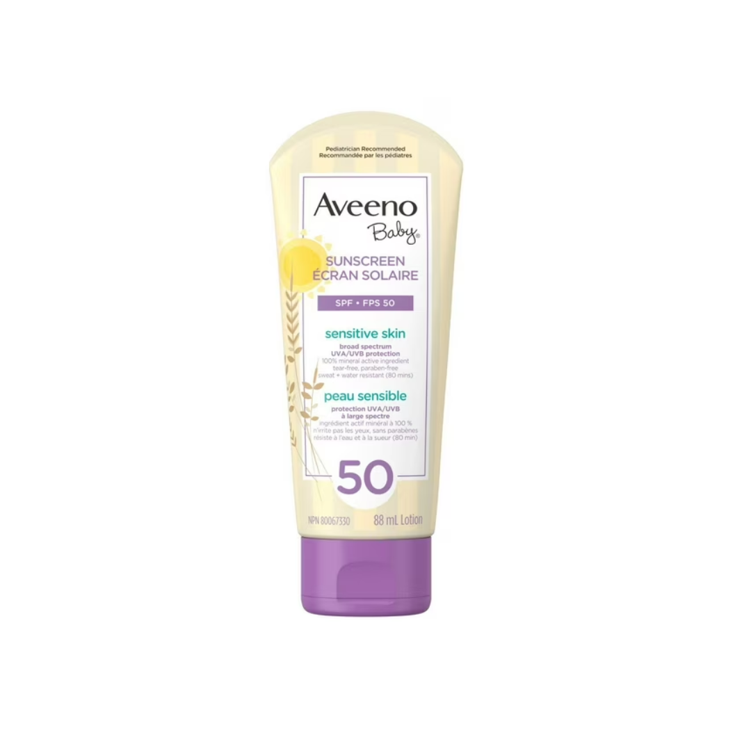 Aveeno Baby Mineral Sunscreen Lotion SPF 50
