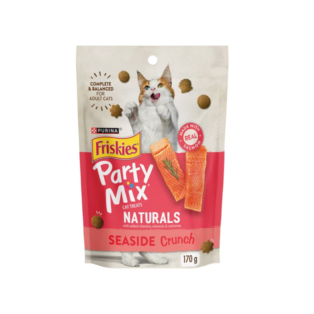 Friskies Party Mix Kahuna Crunch, Cat Treats 170g