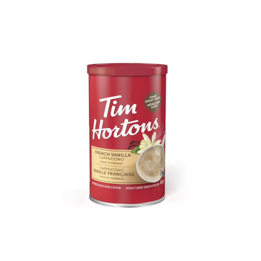 Tim Hortons French Vanilla Cappuccino Beverage Mix