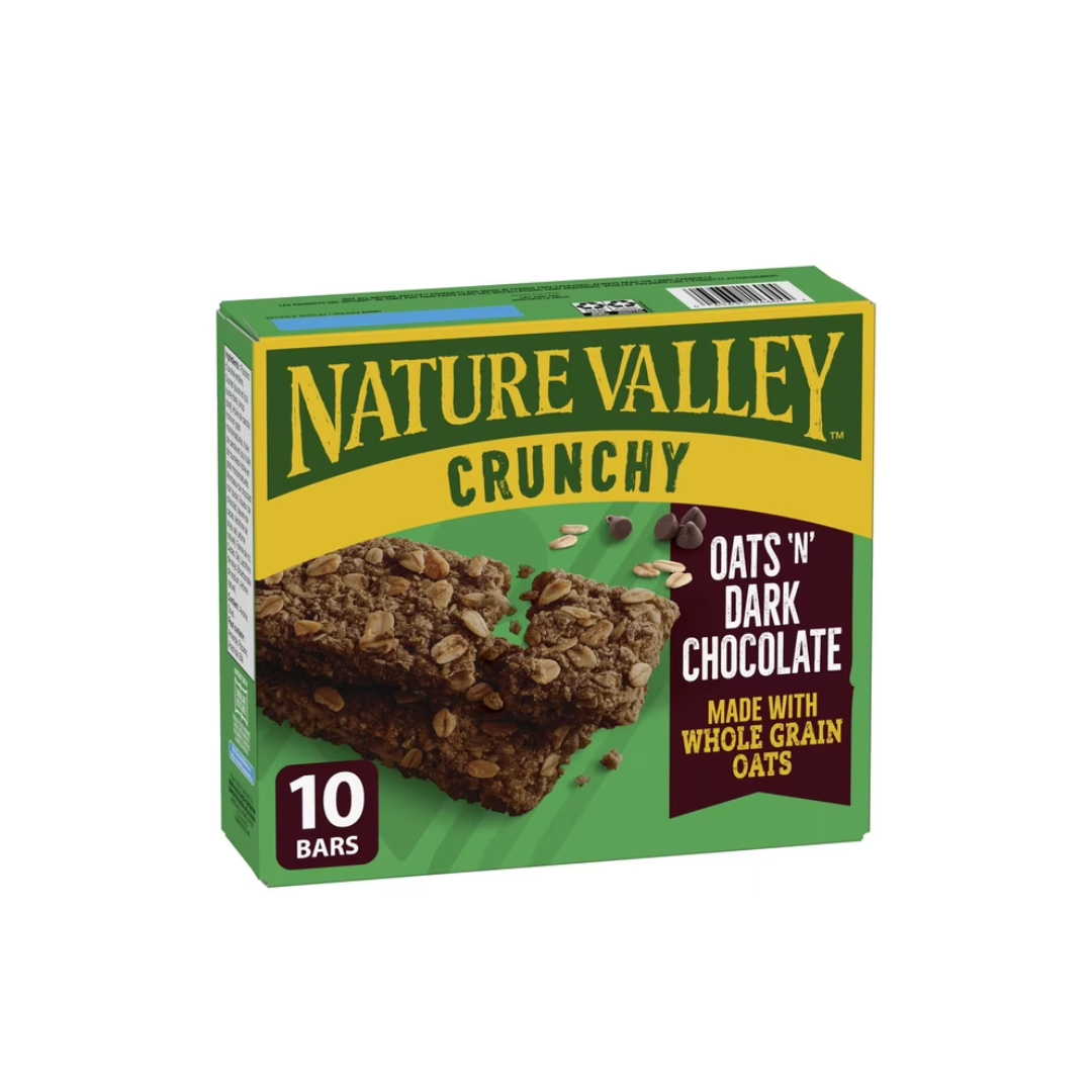 Nature Valley Crunchy Granola Bars, Oats 'n Dark Chocolate