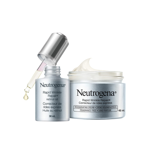 Neutrogena Anti Aging Retinol Oil For Rapid Wrinkle Repair Face  & Eye Serum Oil 30ml