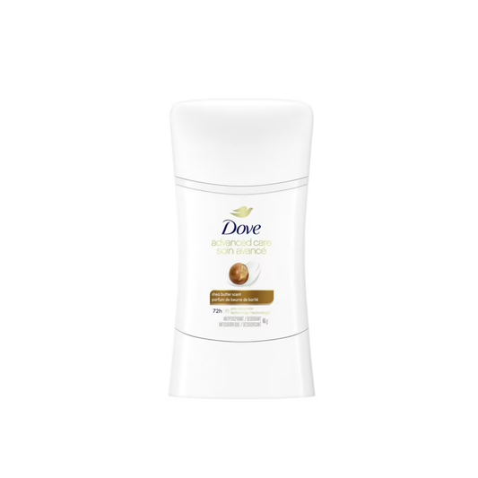Dove Advanced Care Deodorant with Shea Butter Scent and Pro-Ceramide Technology for Soft, Resilient Skin 45g