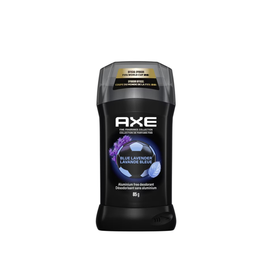 AXE Fine Fragrance Collection Deodorant Stick with 72H Freshness Blue Lavender with Mint + Amber Essential Oils 85g