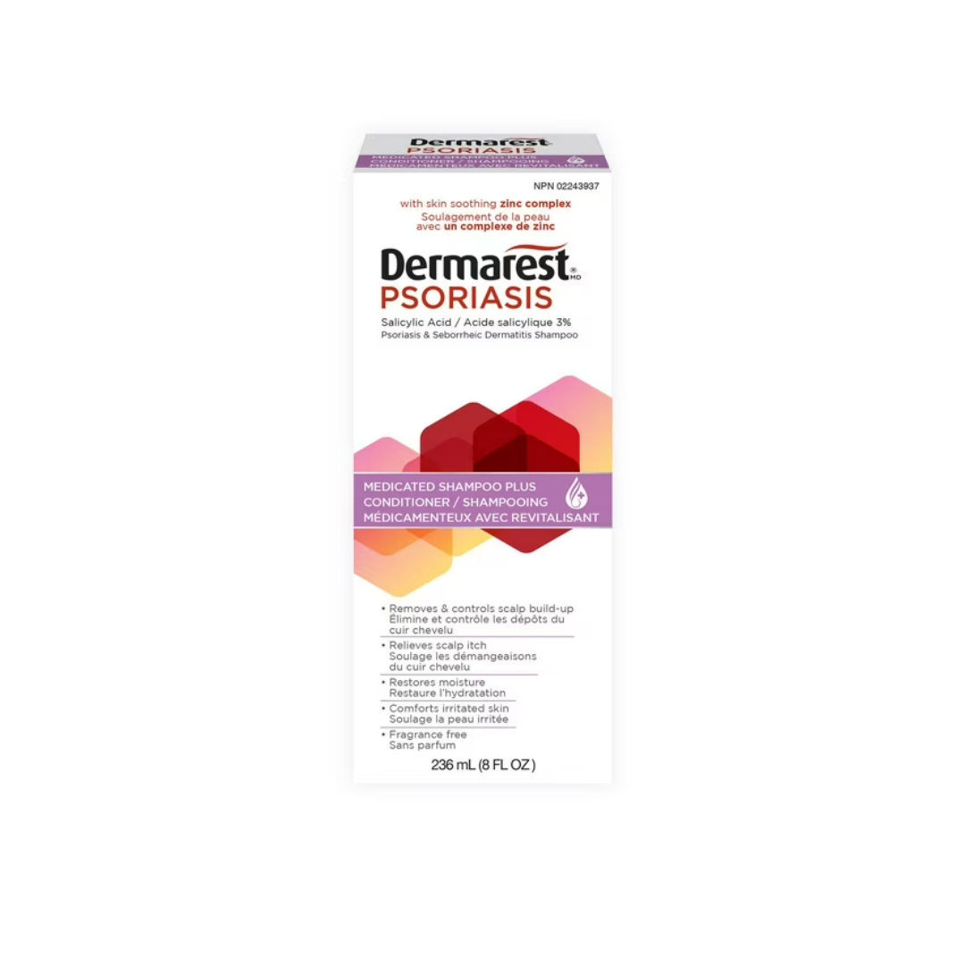 Dermarest Psoriasis Medicated Shampoo Plus Conditioner