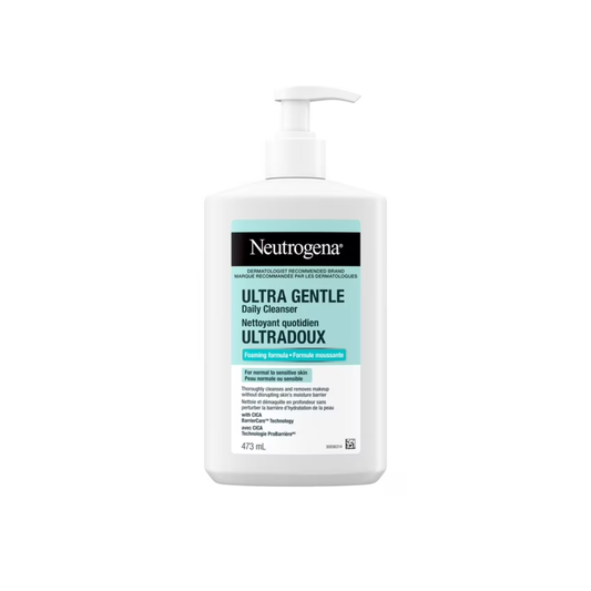 Neutrogena Ultra Gentle Foaming Facial Cleanse for Sensitive Skin 473ml