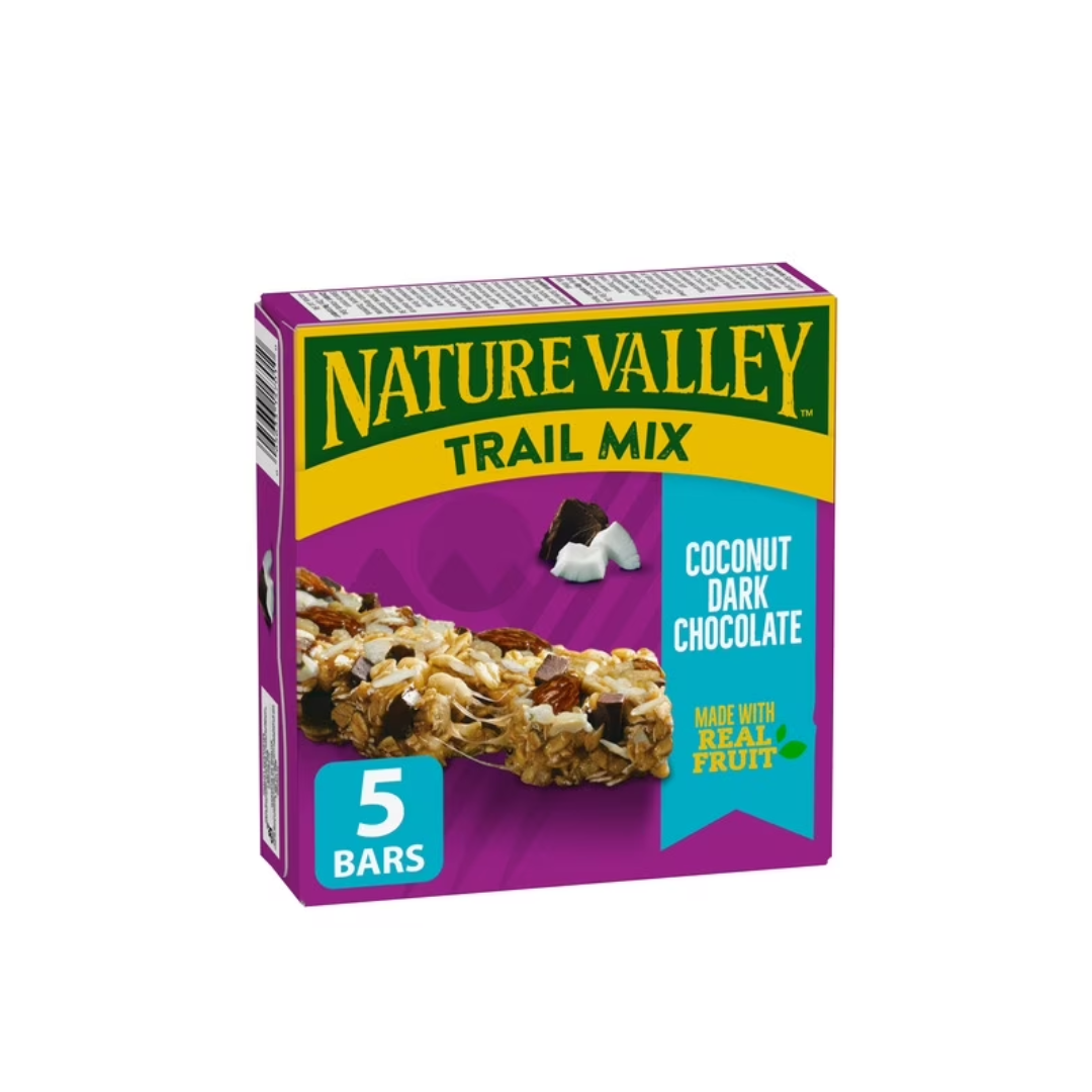 Nature Valley Chewy Trail Mix Granola Bars, Coconut Dark Chocolate