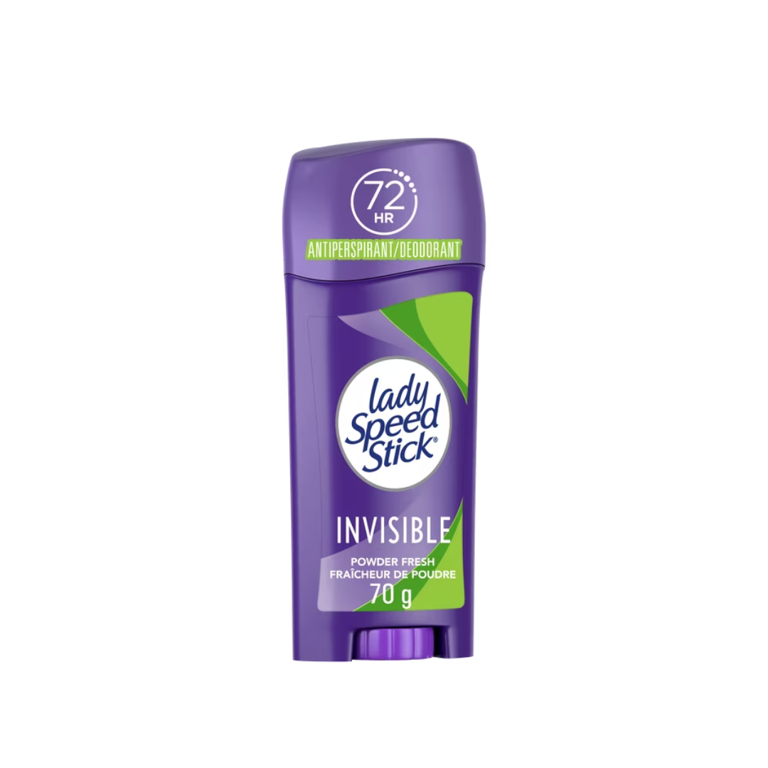 Lady Speed Stick Antiperspirant Deodorant, Powder Fresh Scent Stick 70g