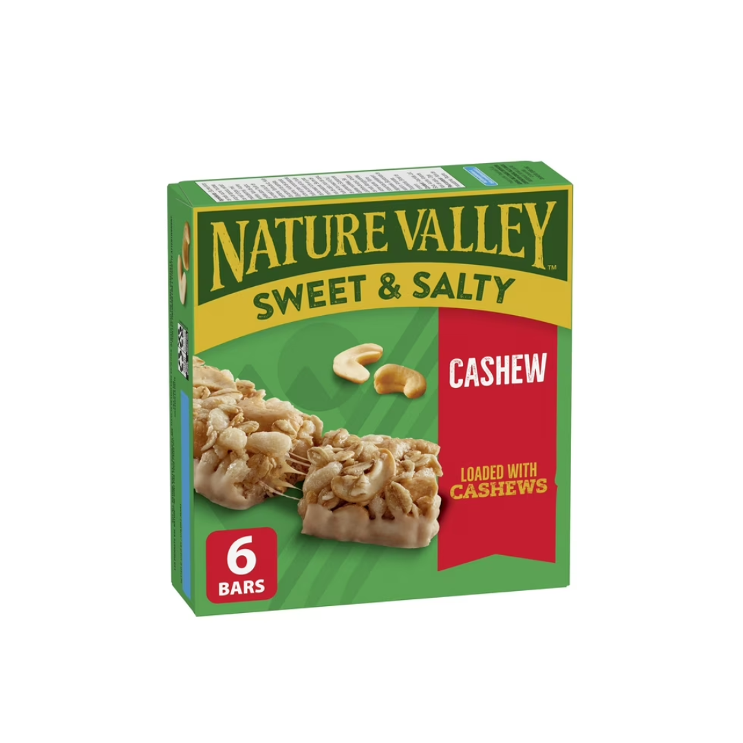 Nature Valley Granola Bars, Sweet and Salty Nut, Cashew