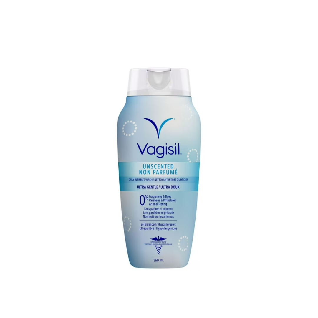 Vagisil Unscented Daily Intimate Wash, 360ml