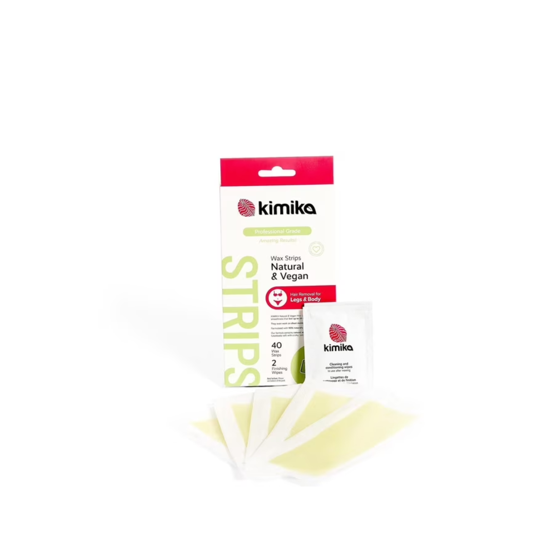 Natural Vegan Wax Strips 40 Wax Strips