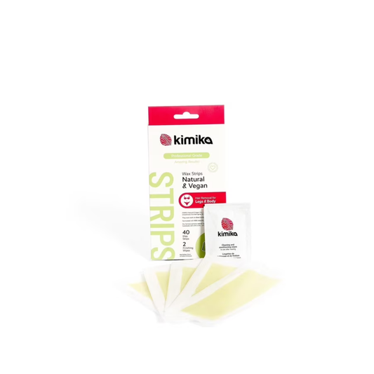 Natural Vegan Wax Strips 40 Wax Strips
