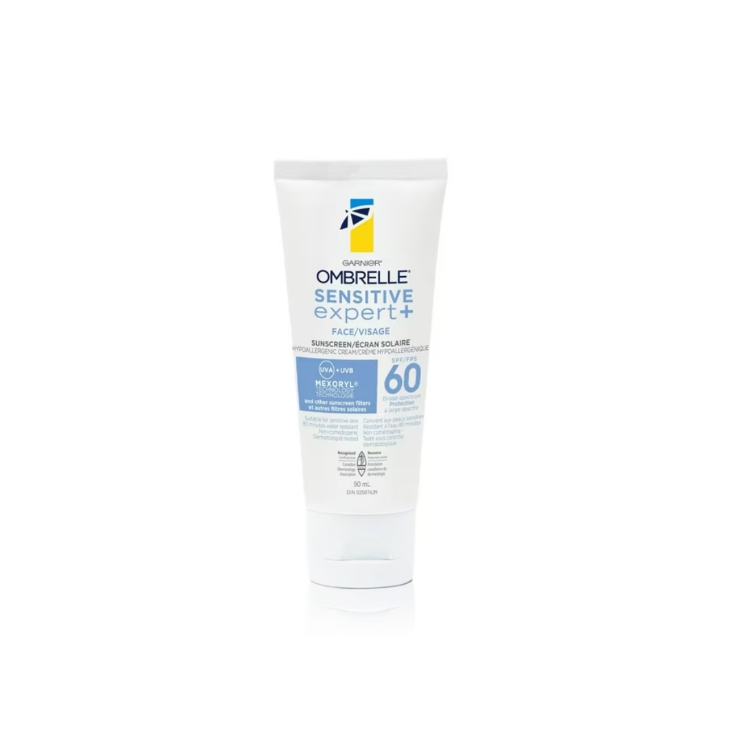 Garnier Sensitive Expert Facial Sunscreen SPF 60, 90 ml
