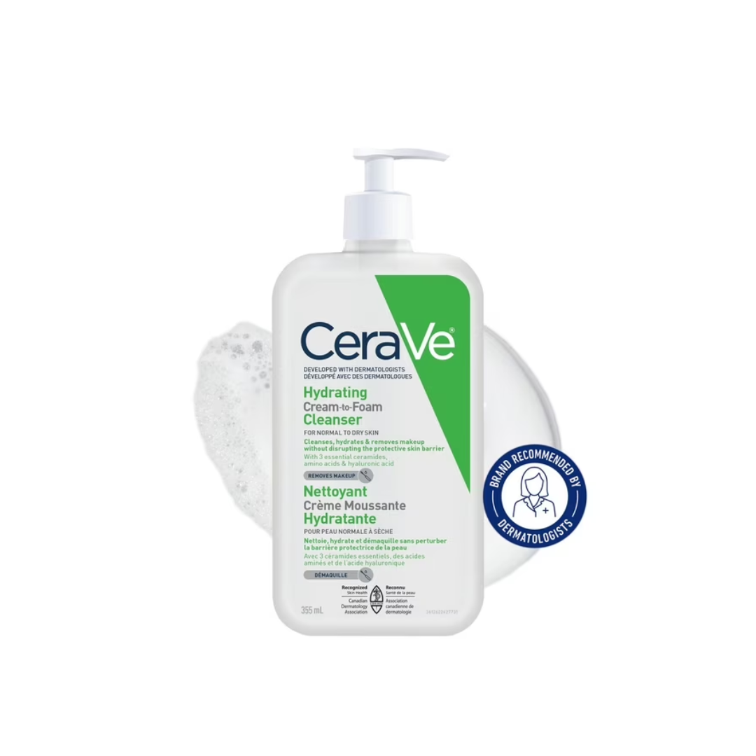 CeraVe Cream-to-Foam Cleanser with Ceramides