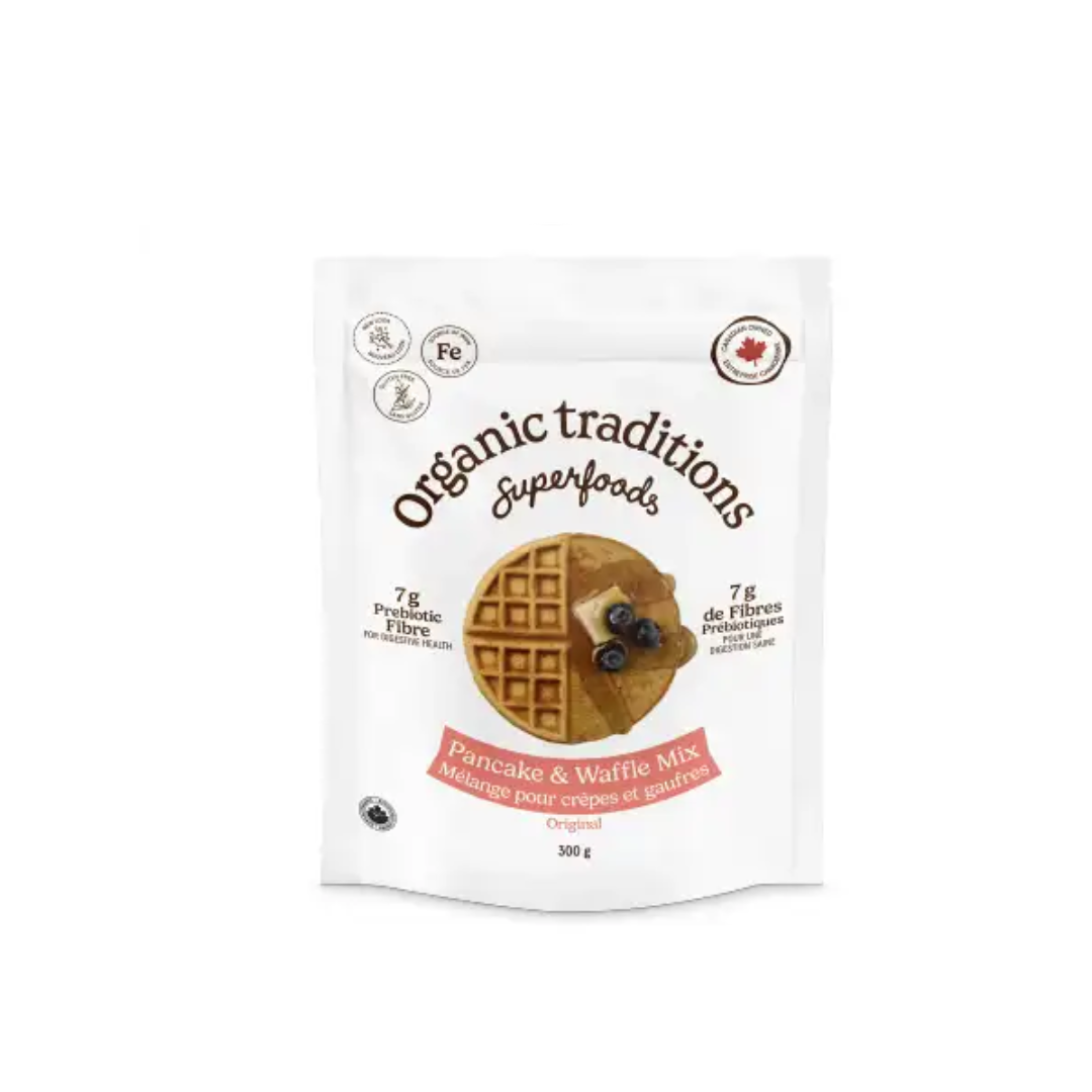 Organic Traditions Pancake And Waffle Mix Original 300g