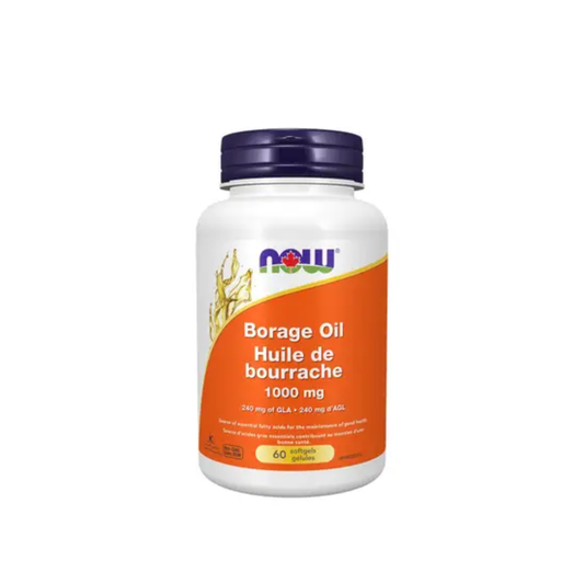NOW Borage Oil 1000mg 60 Softgels