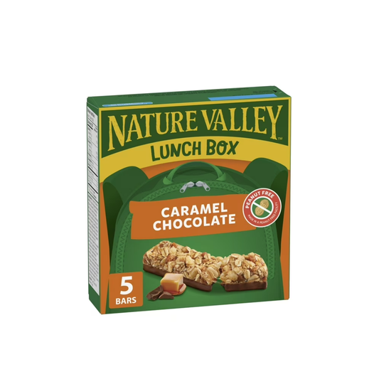 Nature Valley Lunchbox Granola Bars, Caramel Chocolate, Kids Snacks