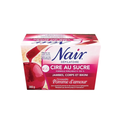 Nair Microwave No Strip Sugar Wax for Legs, Body & Bikini in Irresistible Candy Apple 300g