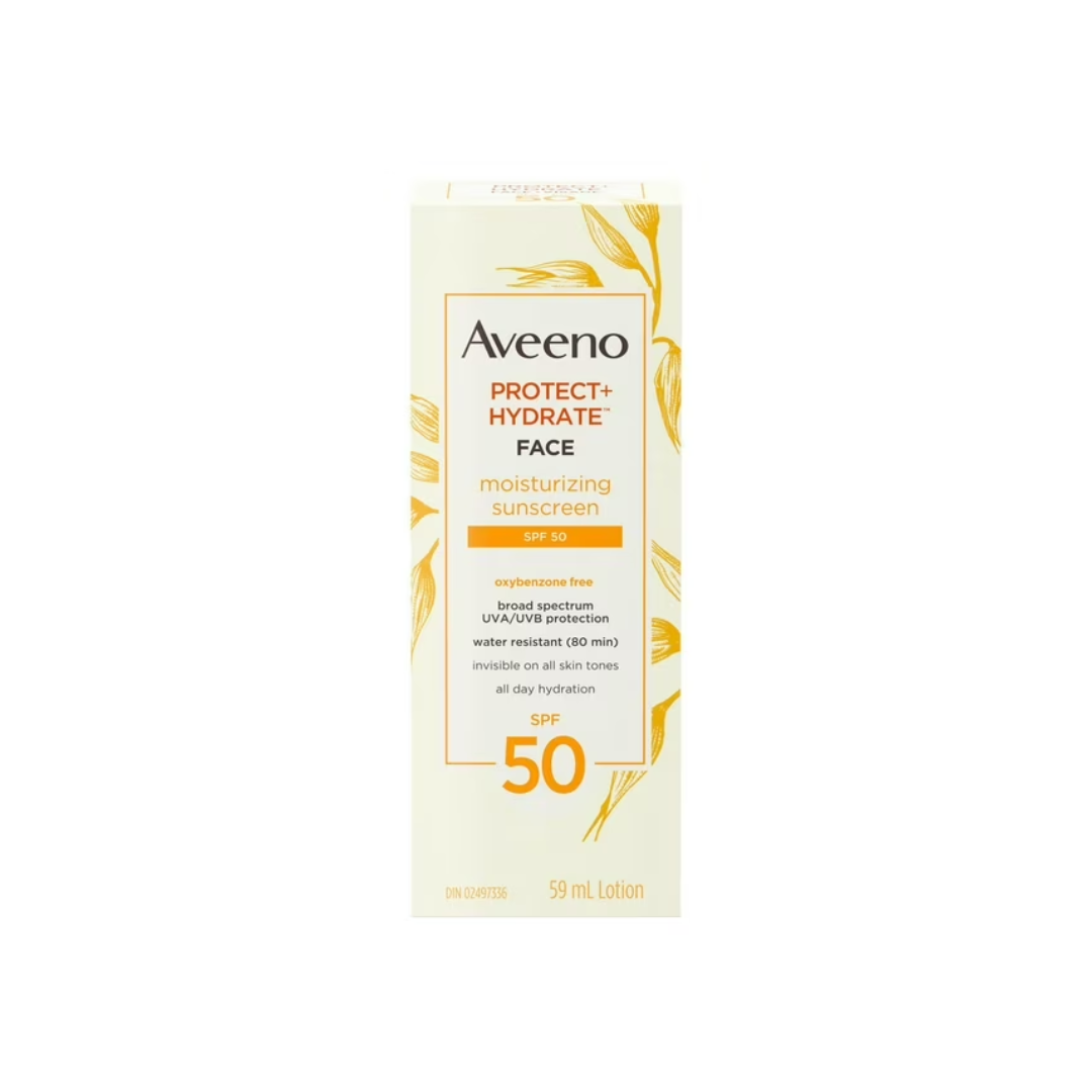 Aveeno Protect + Hydrate Face Moisturizing Sunscreen SPF 50