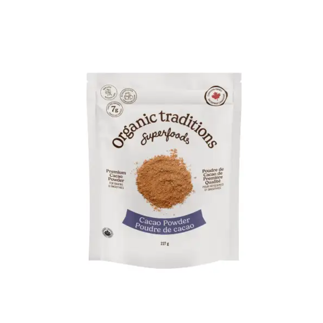 Organic Traditions Cacao Powder 227g