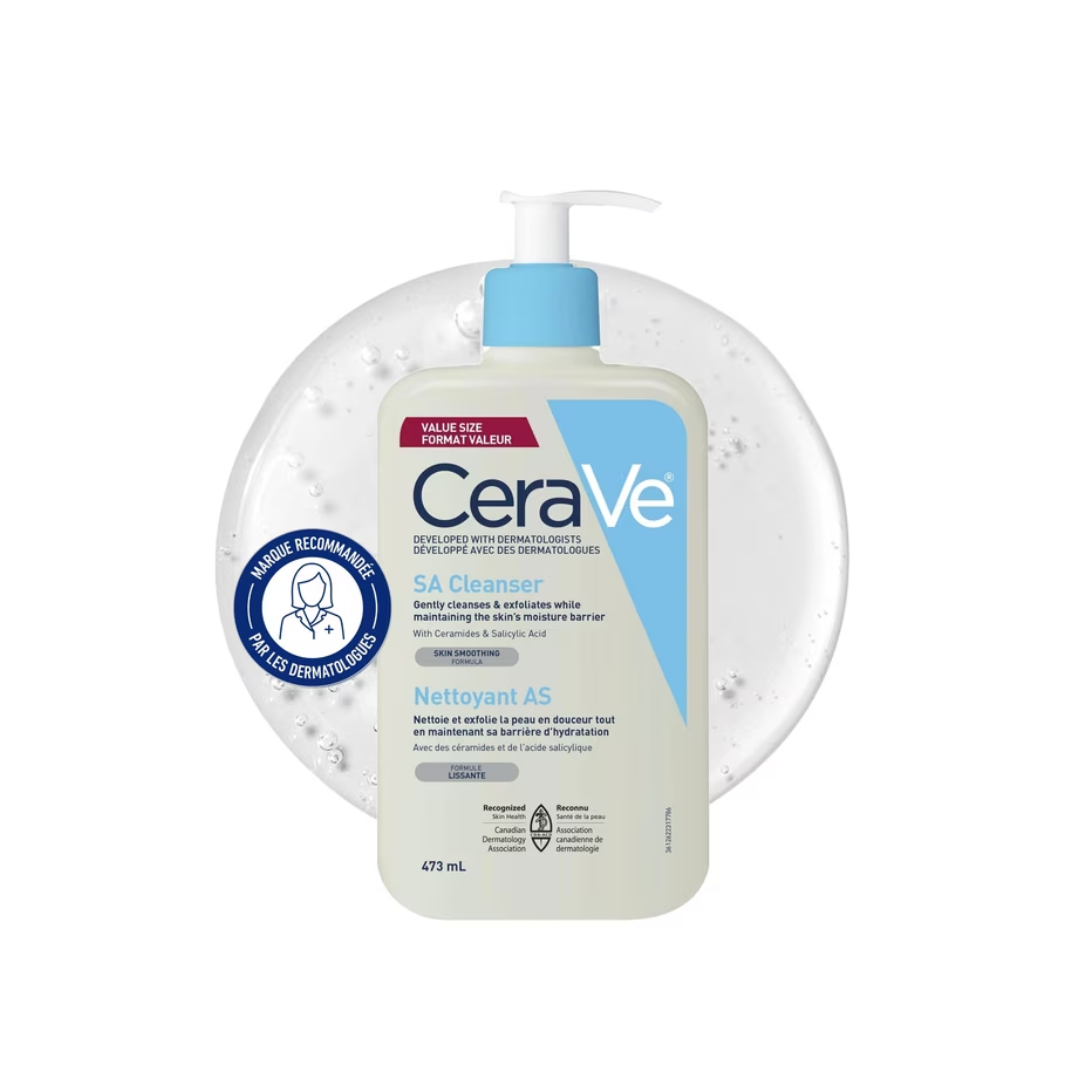 CeraVe Acne Control Cleanser 2% Salicylic Acid with Niacinamide and Purifying Clay